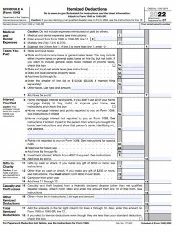 Federal Tax Form 1040 ↳ Printable IRS 1040 Form for 2023 & Instructions ...